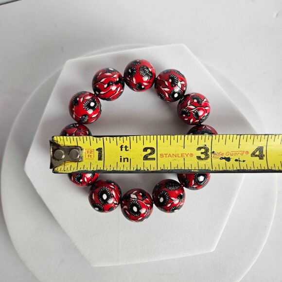 Vera Bradley Deco Daisy Ball Bead Stretch Bracelet – Ltd Mother’s Day Edition - Picture 6 of 7